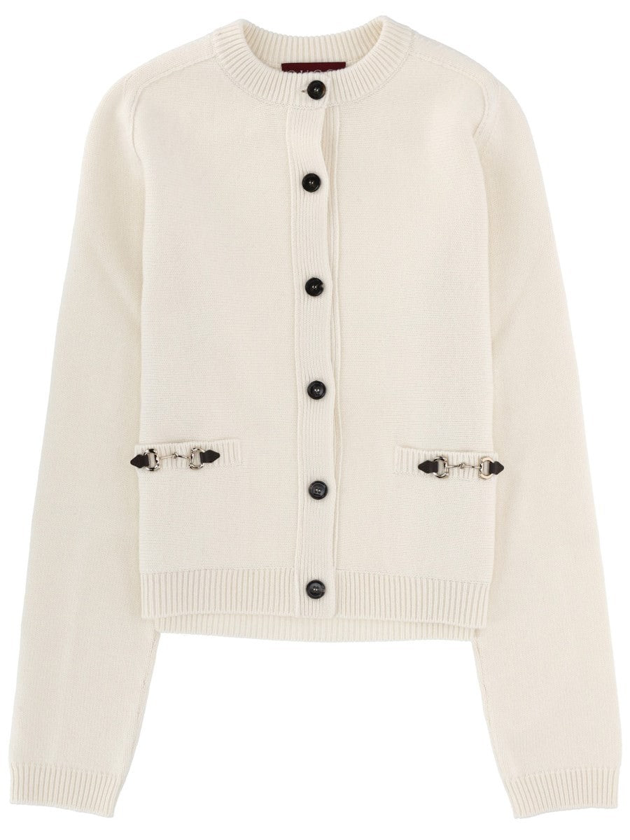 CARDIGAN WITH CLAMP