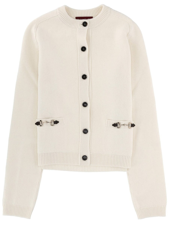 CARDIGAN WITH CLAMP