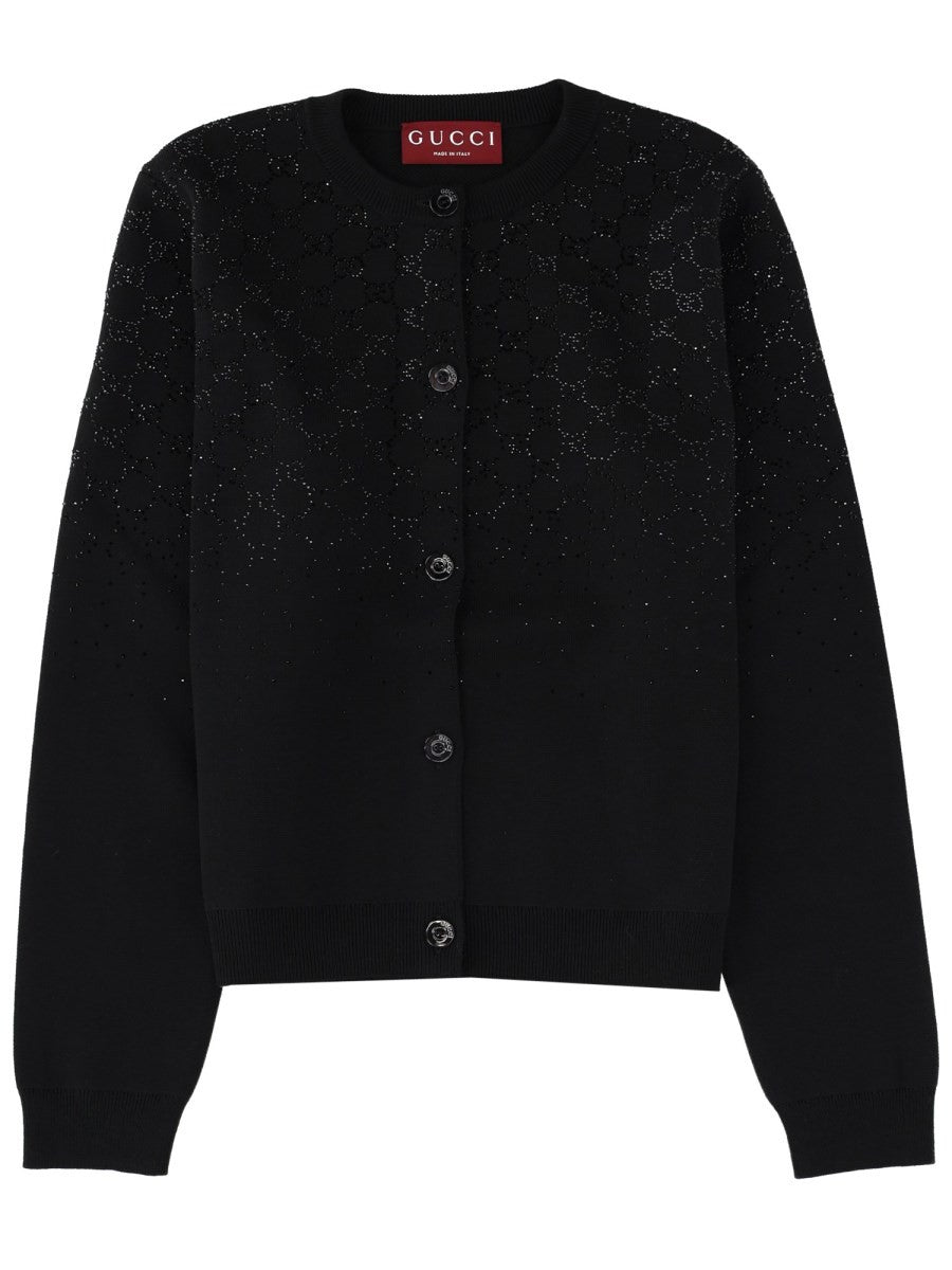 CARDIGAN WITH CRYSTALS