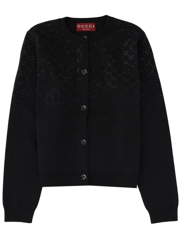 CARDIGAN WITH CRYSTALS