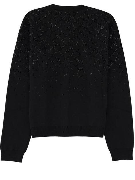 Gucci CARDIGAN WITH CRYSTALS
