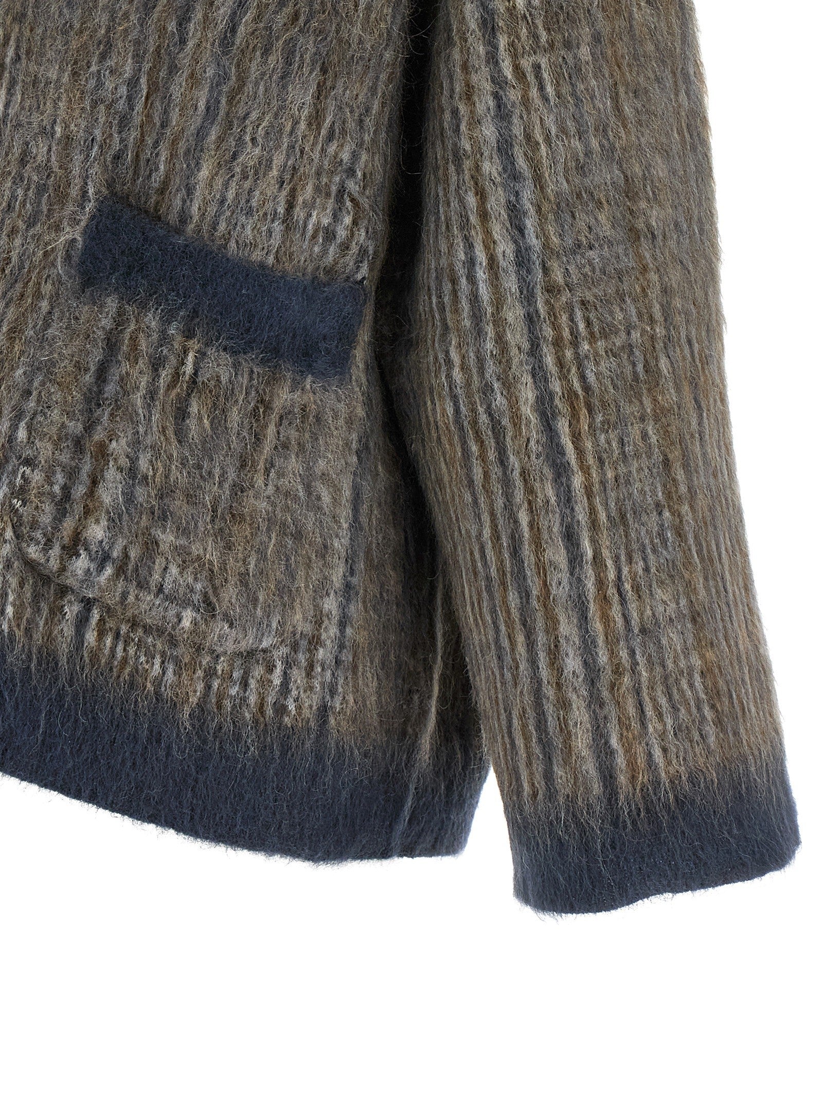 Cardigan with scarf