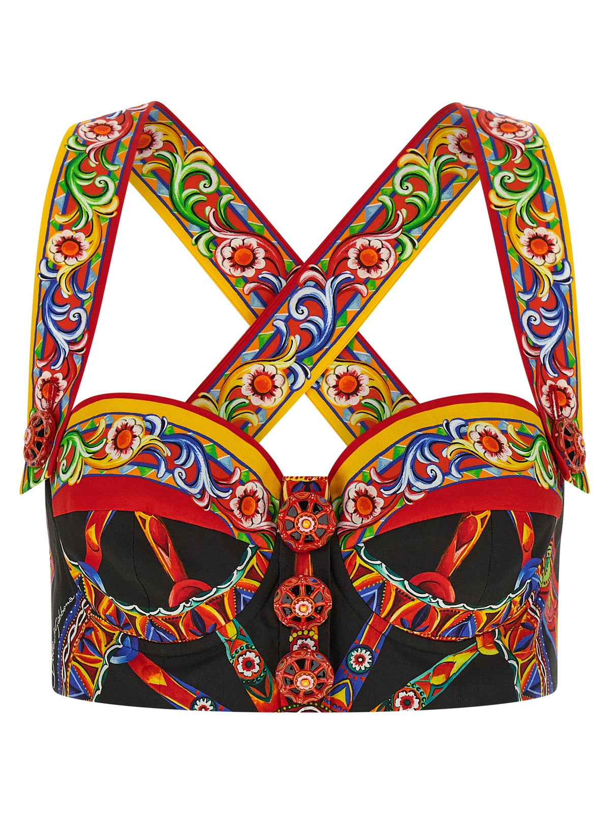 'Carretto' Bustier Top