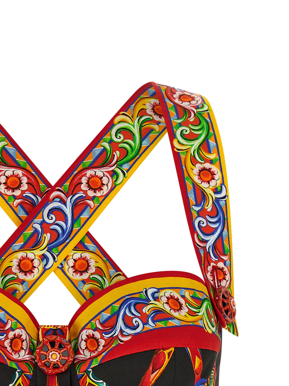 Dolce & Gabbana 'Carretto' Bustier Top