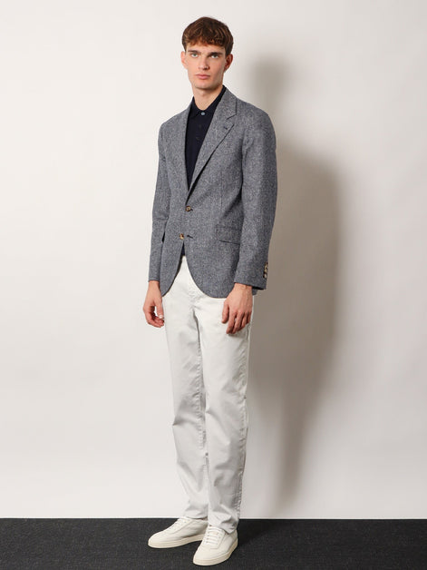 Brunello Cucinelli Cashmere and cotton polo shirt