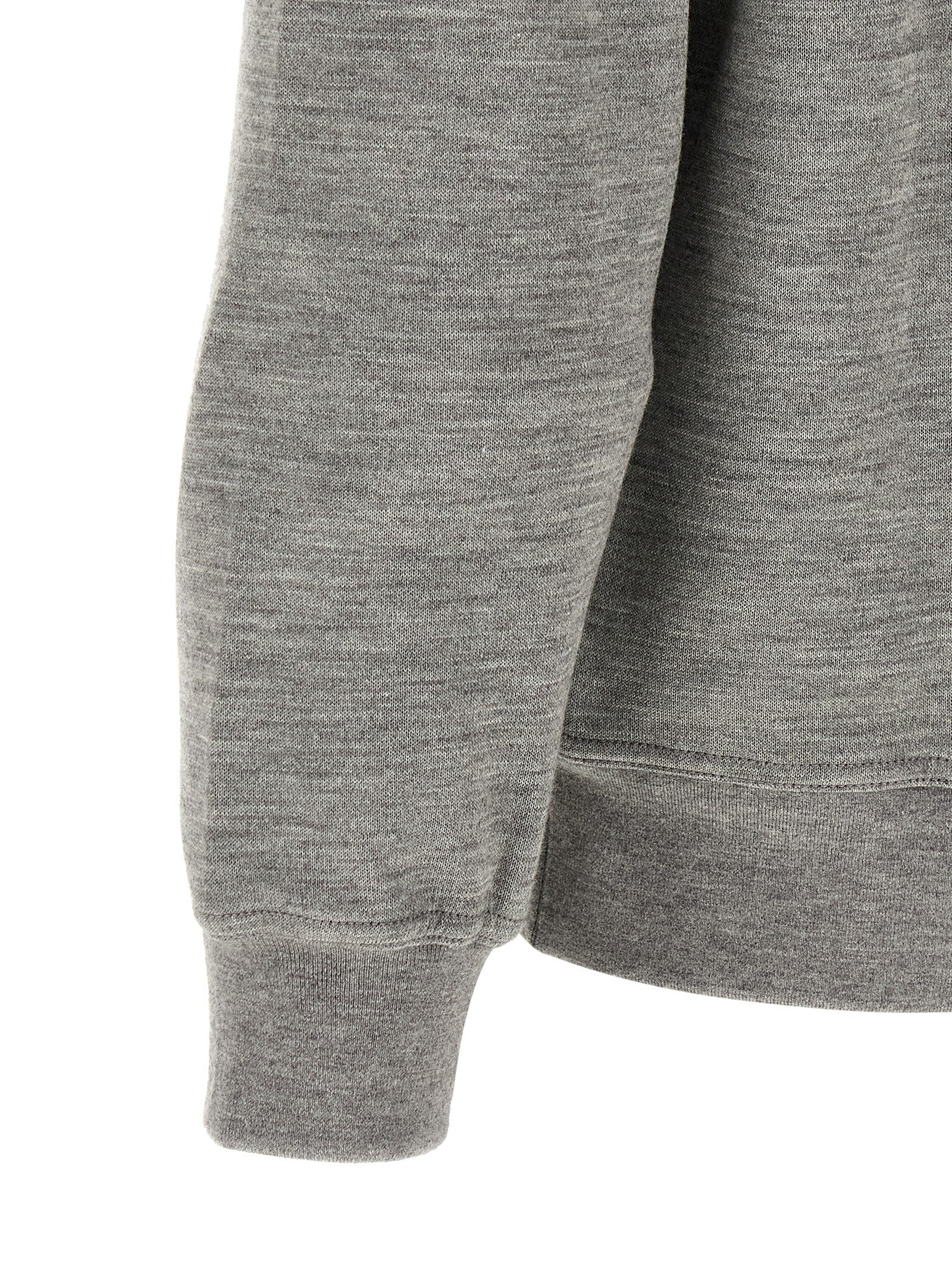 Cashmere and silk hoodie
