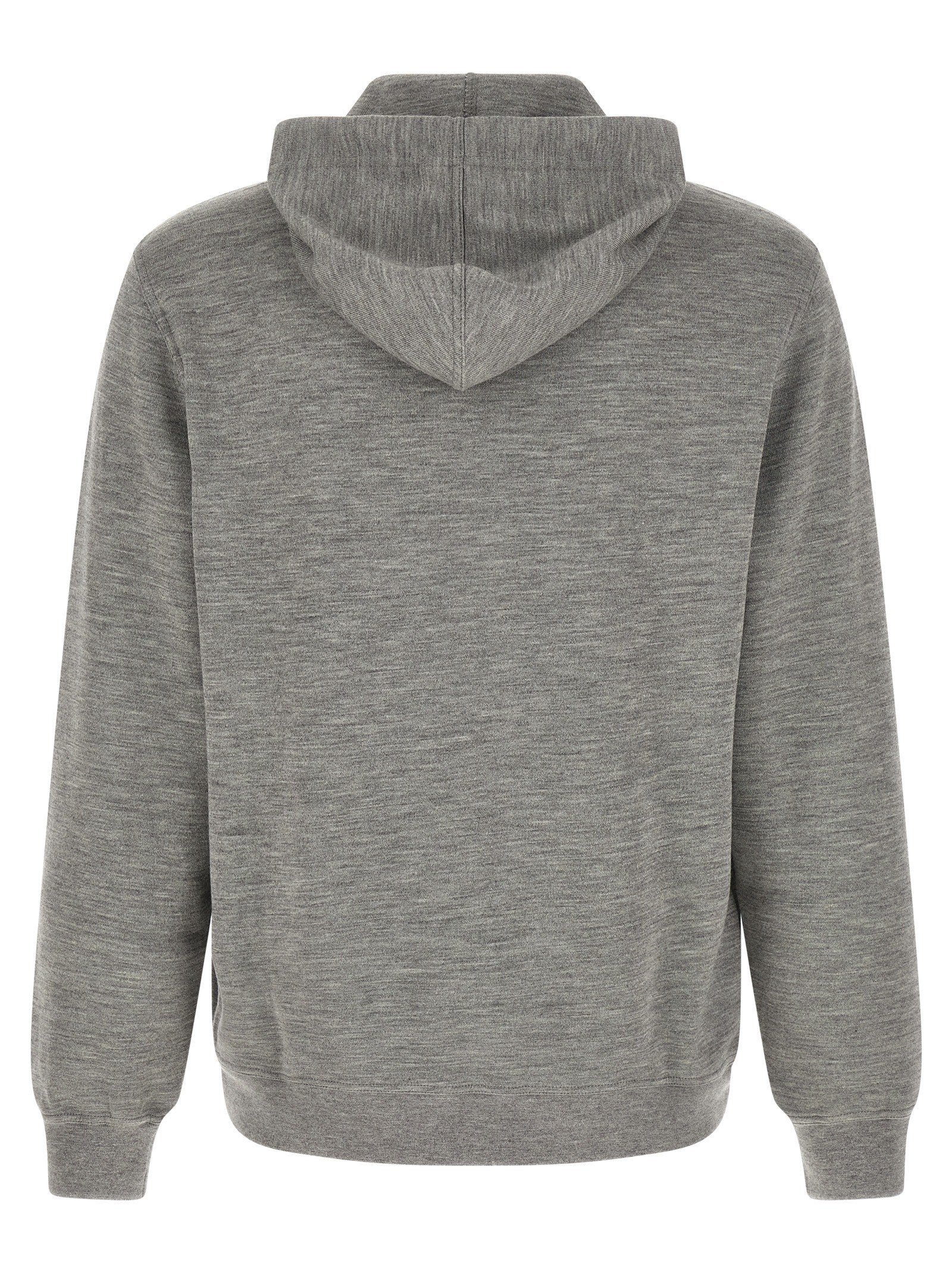 Cashmere and silk hoodie