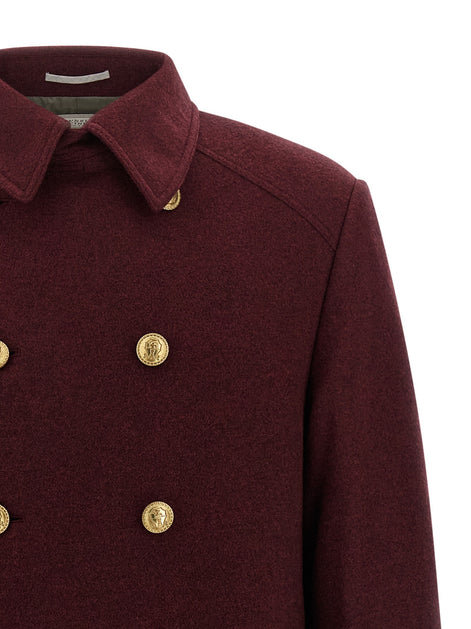 Brunello Cucinelli Cashmere double-breasted coat