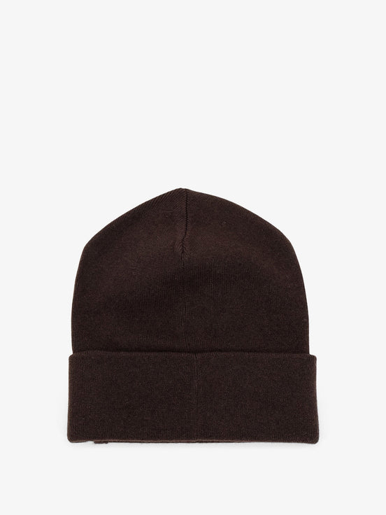 Cashmere hat with Monili detail
