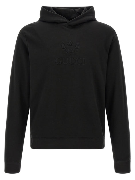 Cashmere jersey hoodie