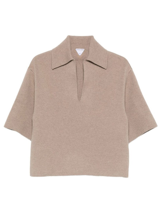 CASHMERE POLO SHIRT