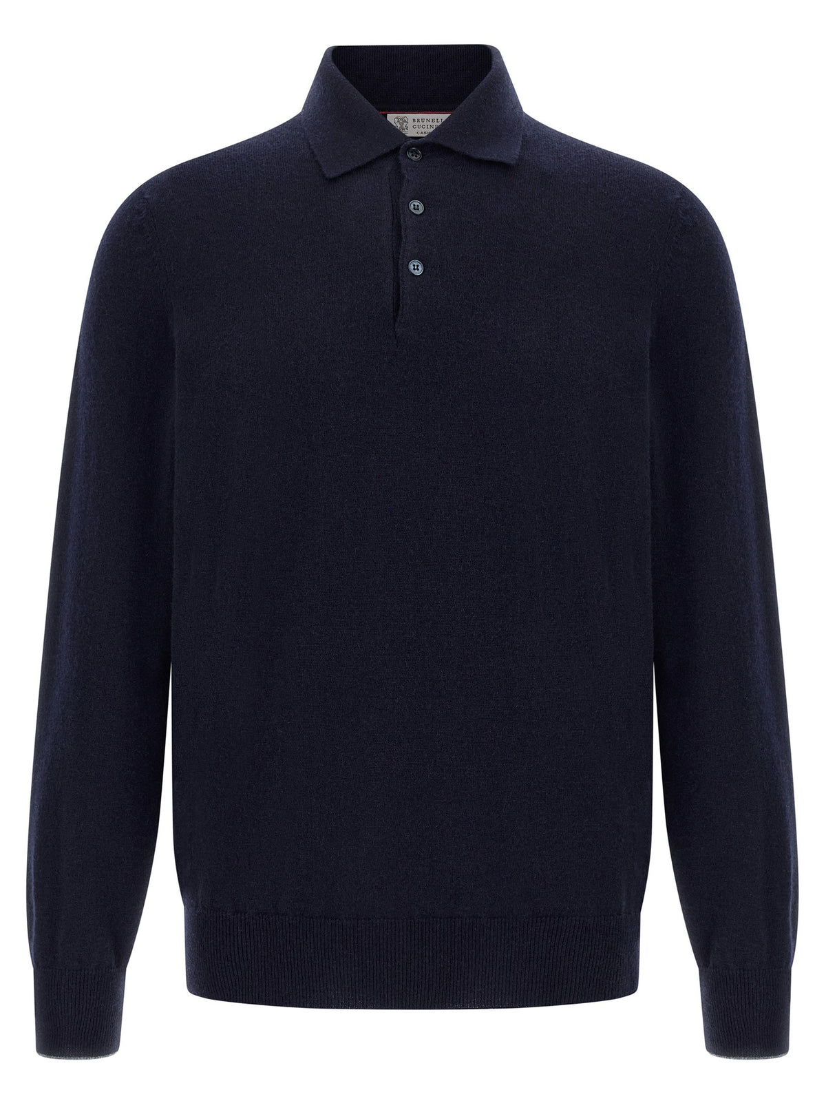 Cashmere polo shirt