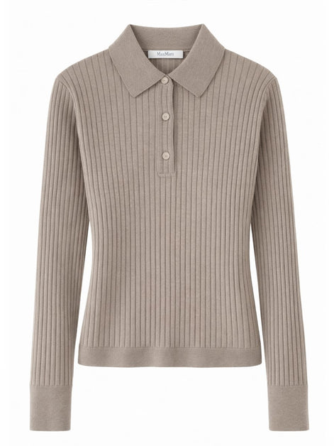 CASHMERE POLO SHIRT