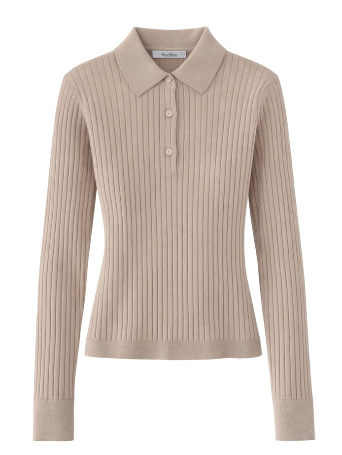 CASHMERE POLO SHIRT