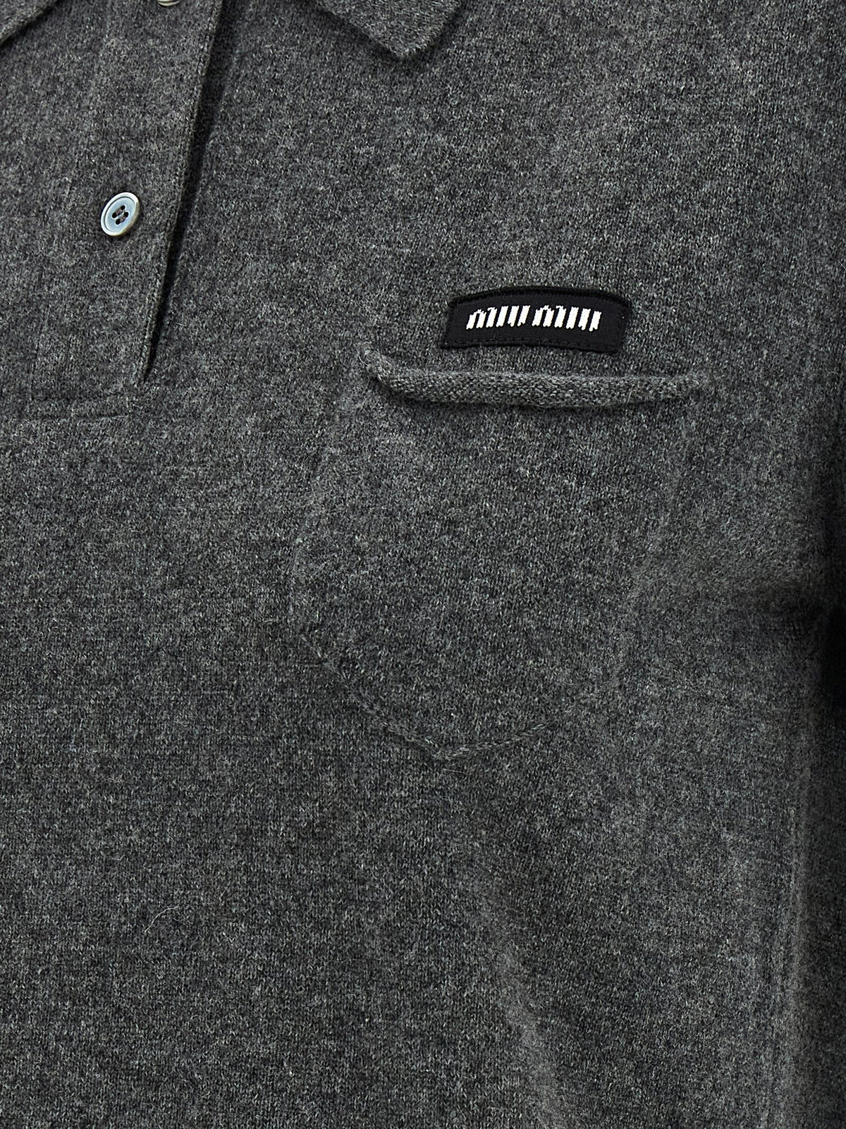 Miu Miu Cashmere polo shirt