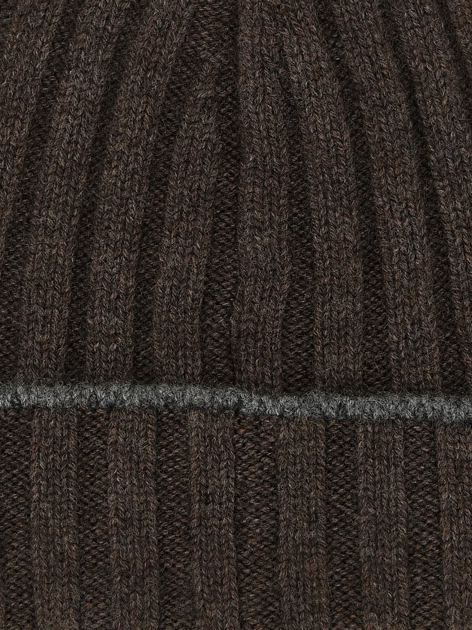 Cashmere turn-up beanie