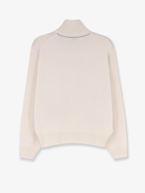 Brunello Cucinelli Ribbed high neck beam