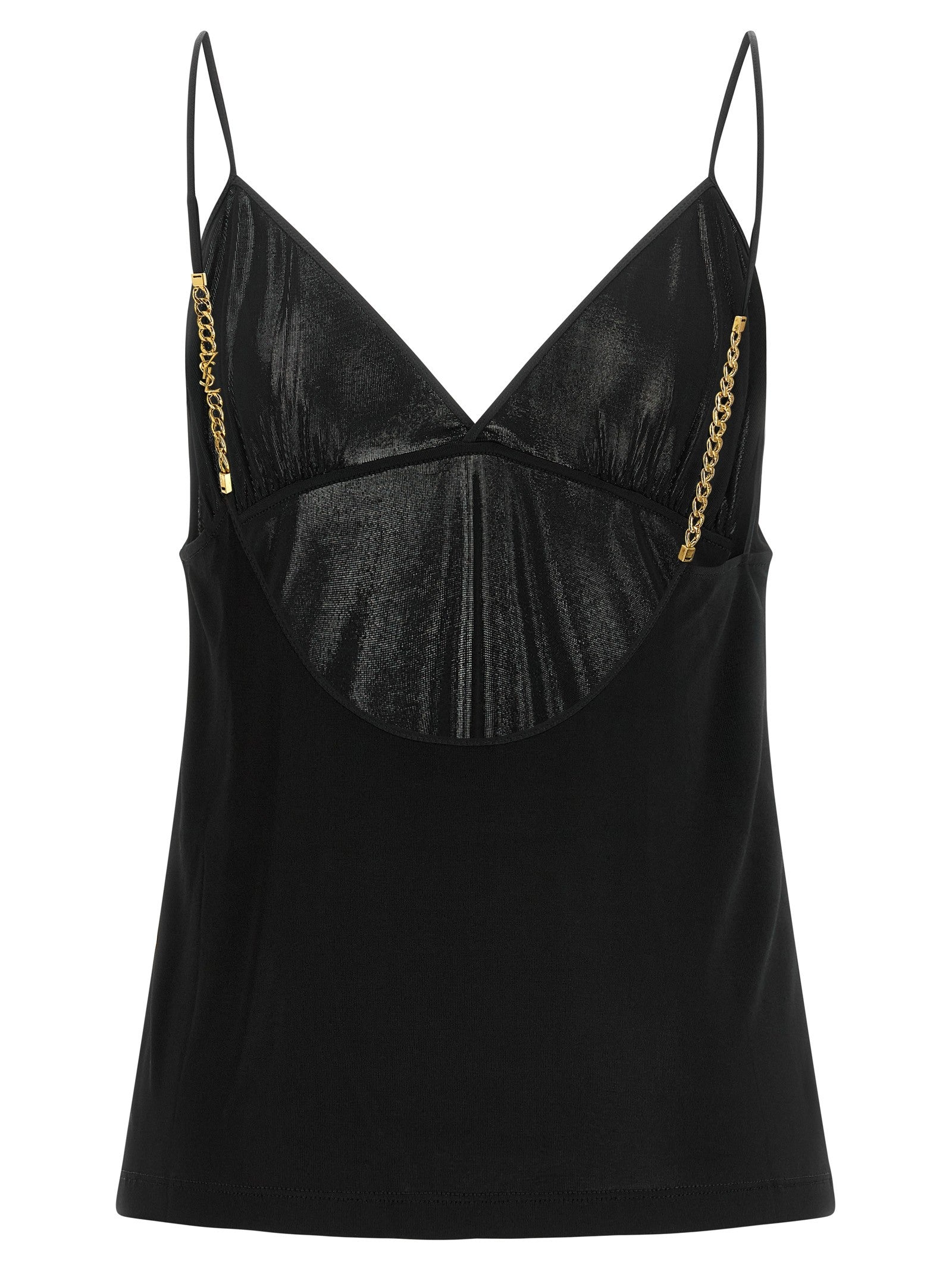 Saint Laurent 'Cassandre' chain top