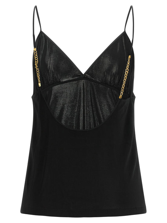 Saint Laurent 'Cassandre' chain top