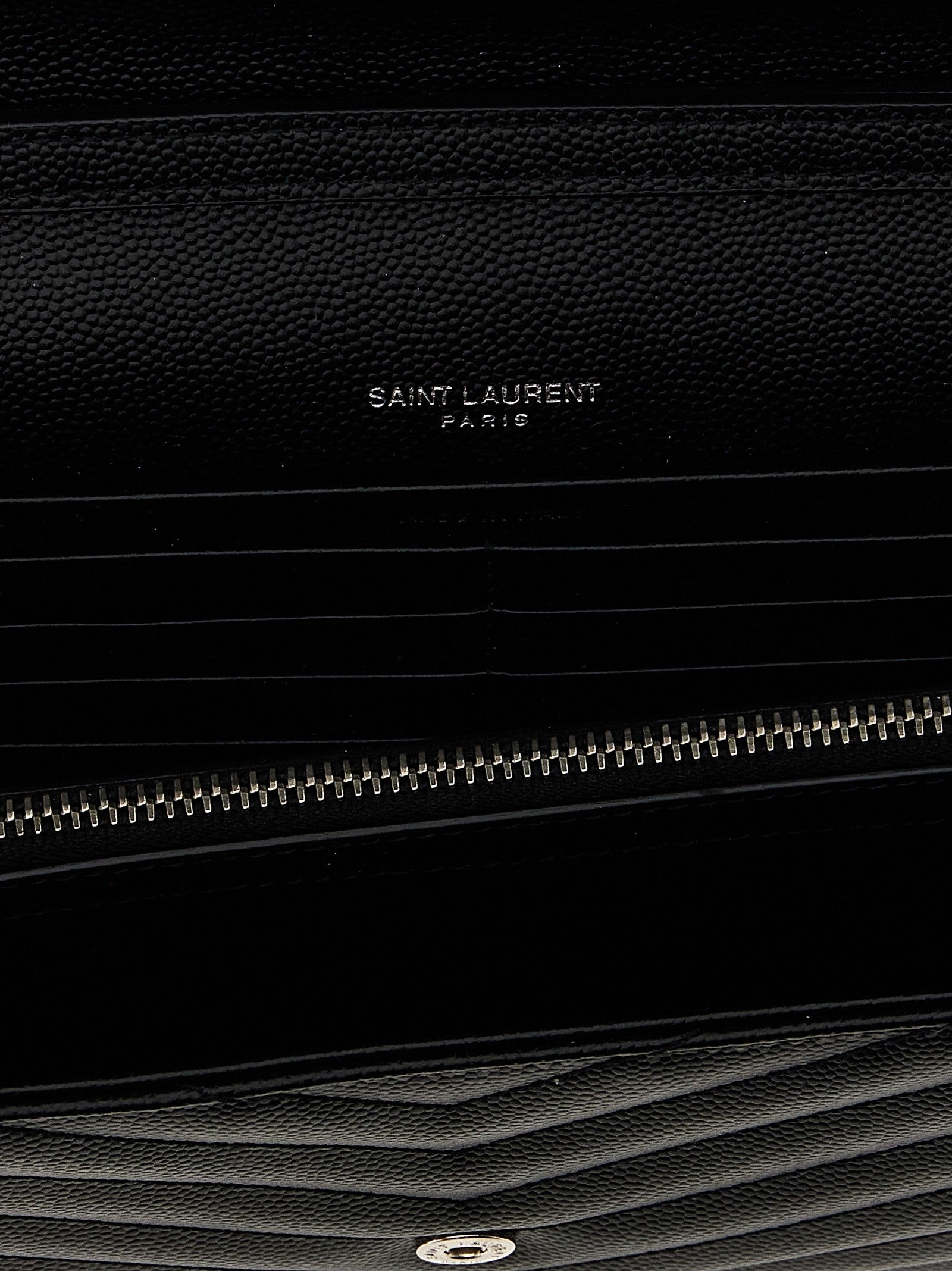 Cassandre Pochette grain-de-poudre leather crossbody bag