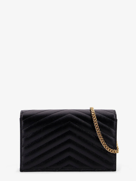 Cassandre Envelope Clutch Crossbody  Bag with Chain
