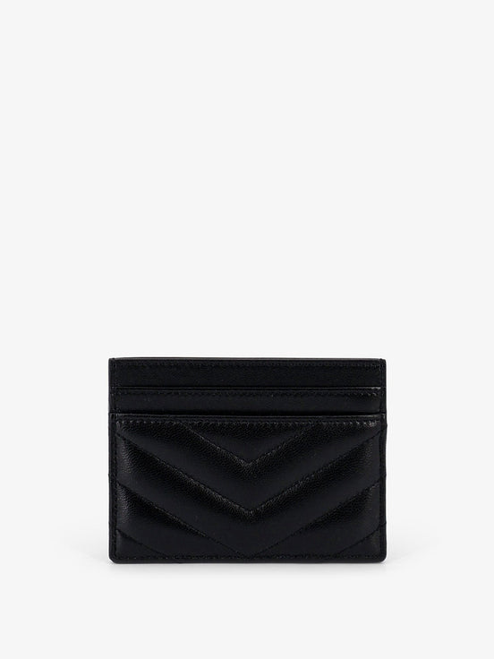 Saint Laurent Cassandre leather card holder
