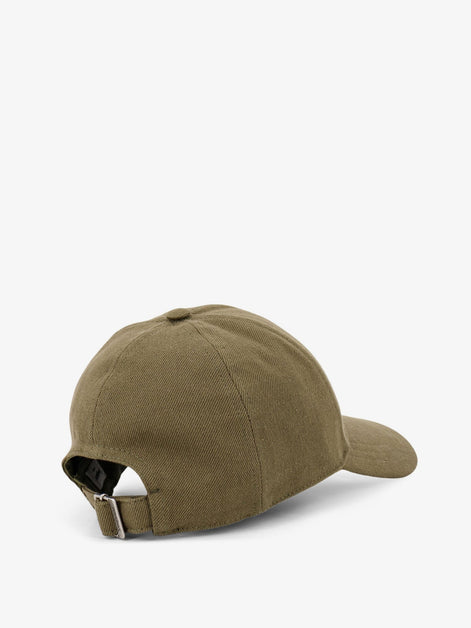 Saint Laurent Cassandre logo denim hat
