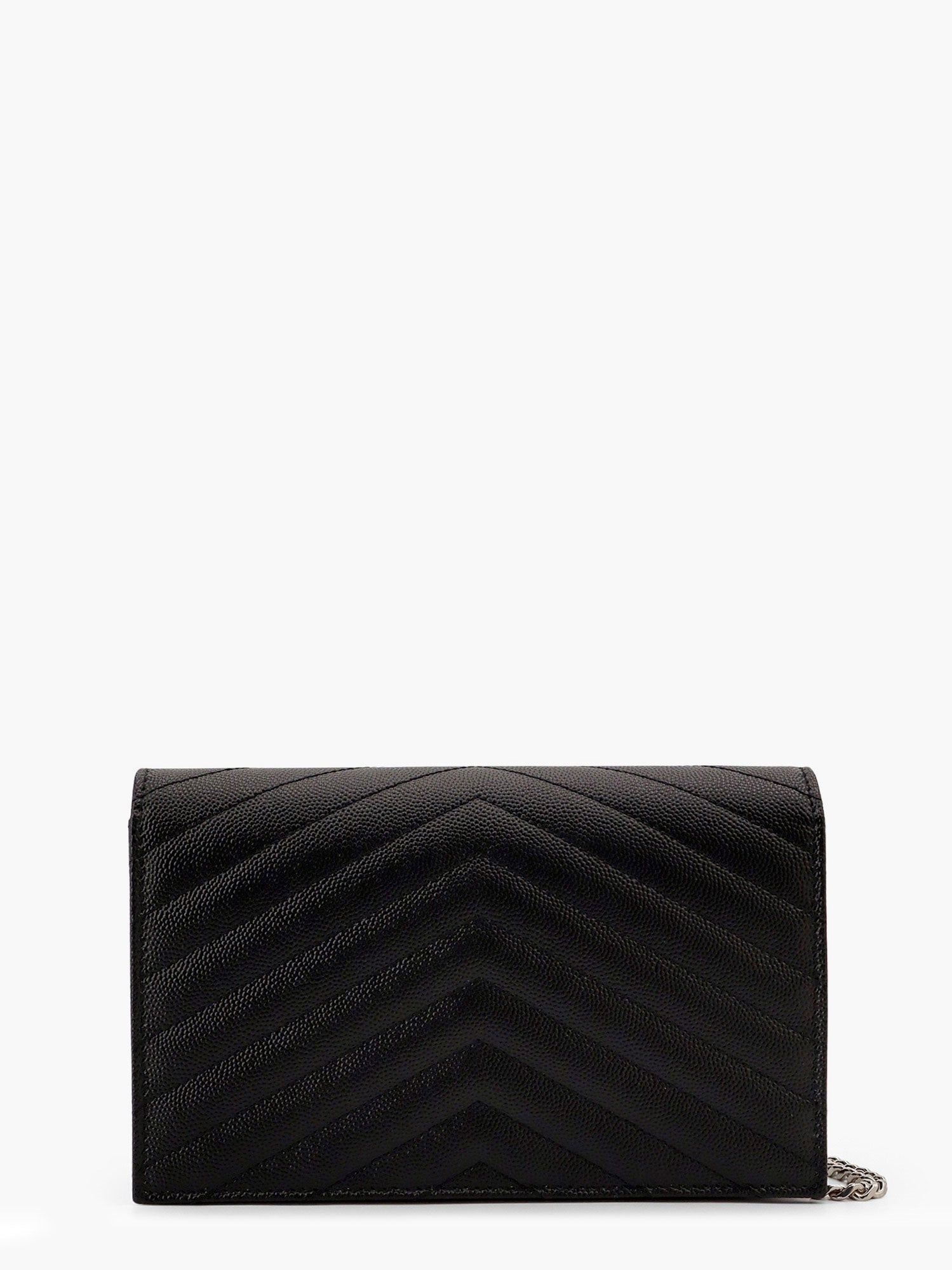 Saint Laurent Cassandre Pochette grain-de-poudre leather crossbody bag