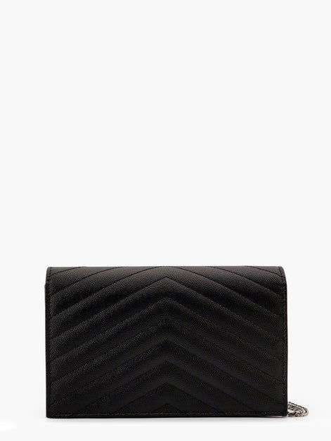Saint Laurent Cassandre Pochette grain-de-poudre leather crossbody bag
