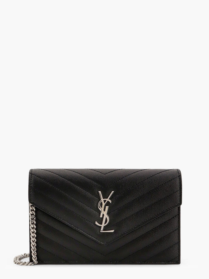 Cassandre Pochette grain-de-poudre leather crossbody bag