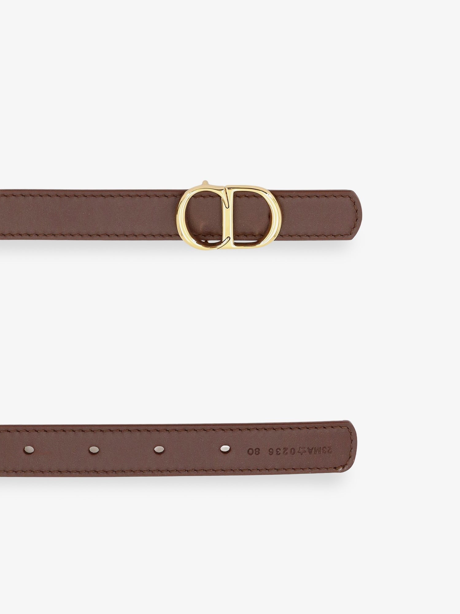 CD Icon Leather Belt