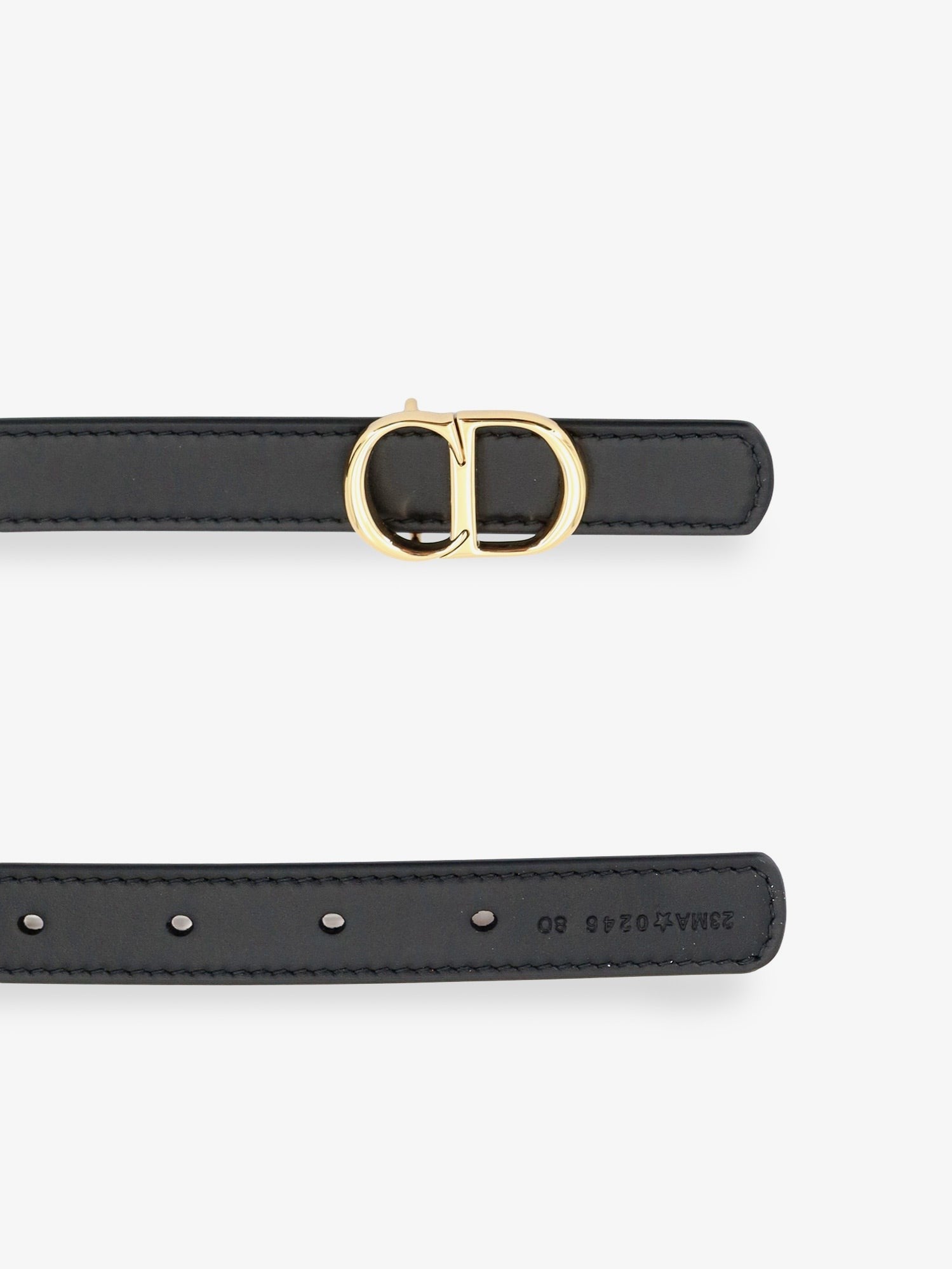 CD Icon Leather Belt