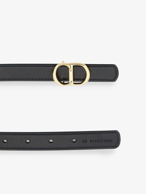 CD Icon Leather Belt