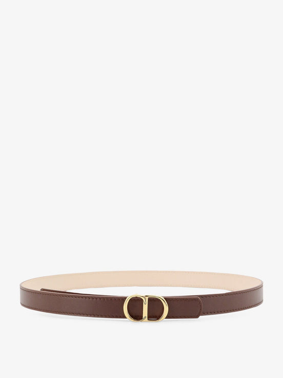 CD Icon Leather Belt