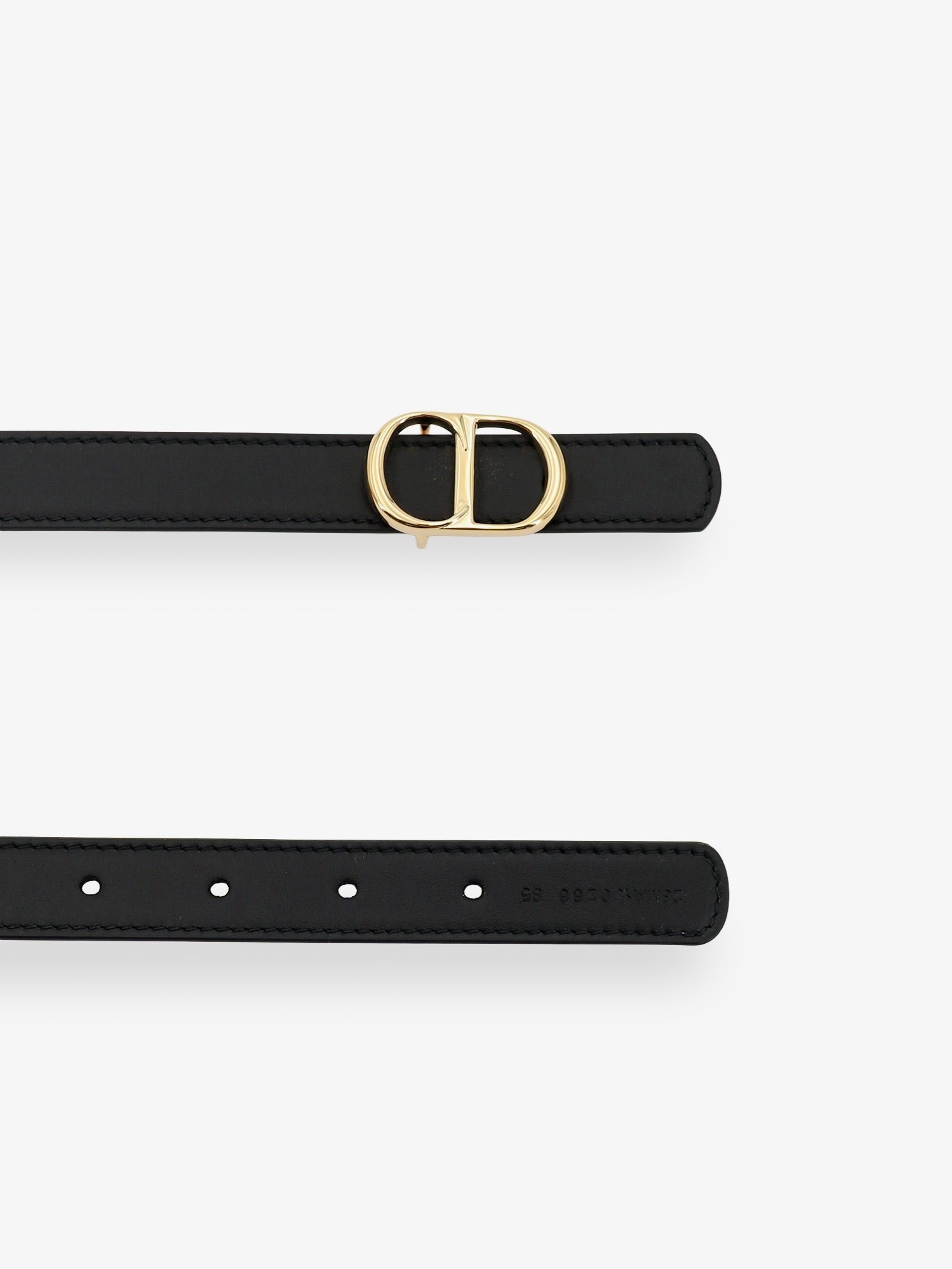 Dior CD Icon Leather Belt