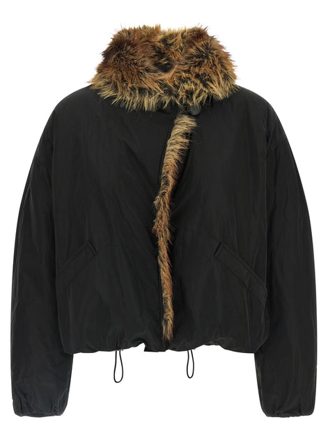 'Charone' short parka