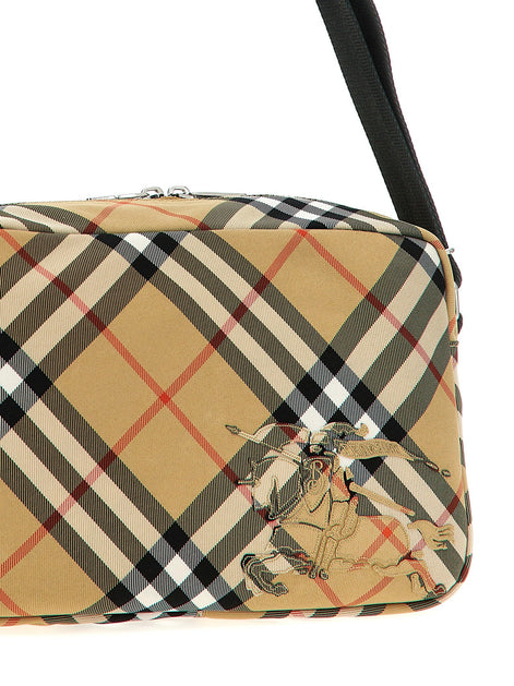 'Check' crossbody bag