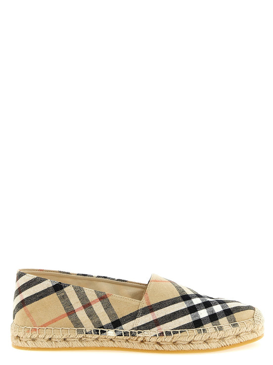 Check espadrilles