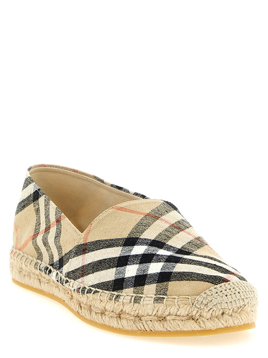 Check espadrilles