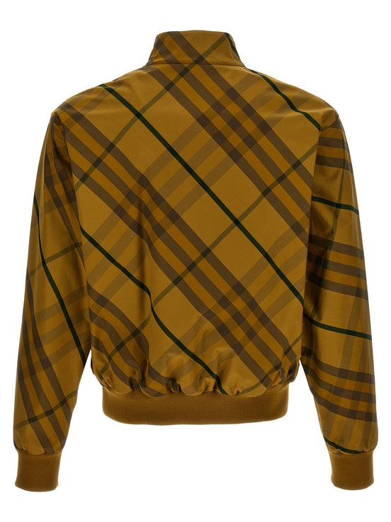 Burberry Check print jacket