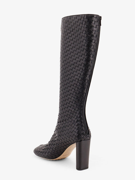 Bottega Veneta Cherry Boots with braided pattern