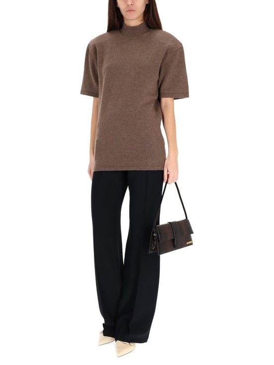 JACQUEMUS "CHESTNUT" JERSEY
