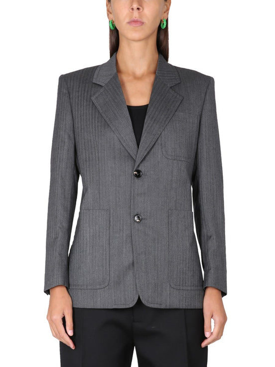 CHEVRON PATTERN JACKET