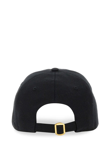 "CHEZ VALENTINO" EMBROIDERED BASEBALL CAP