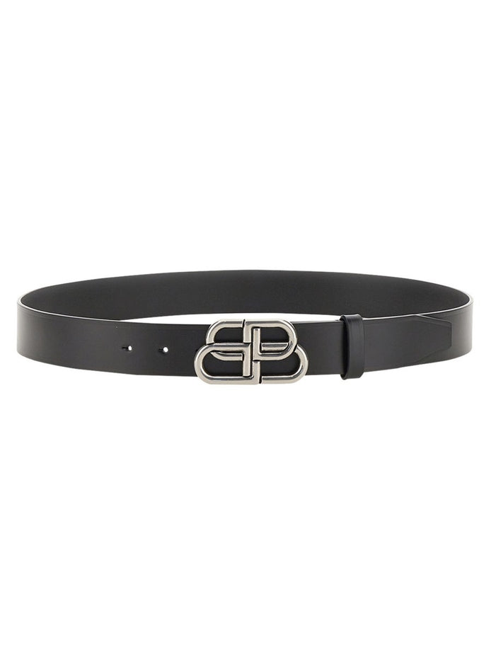 CINTURA "BB" IN PELLE