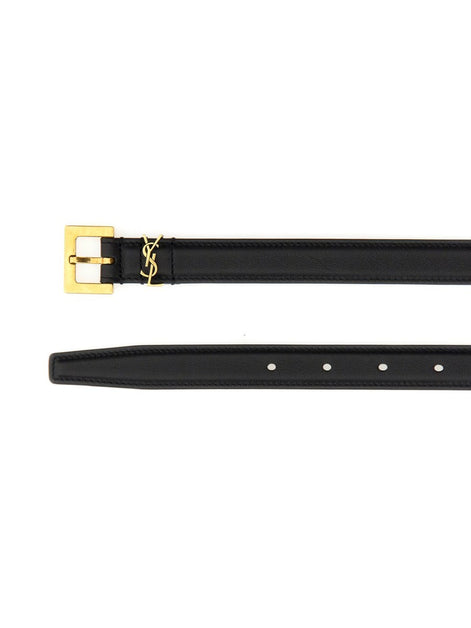 Saint Laurent Cintura "Cassandre" Sottile
