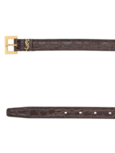 Saint Laurent Cintura Cassandre Sottile