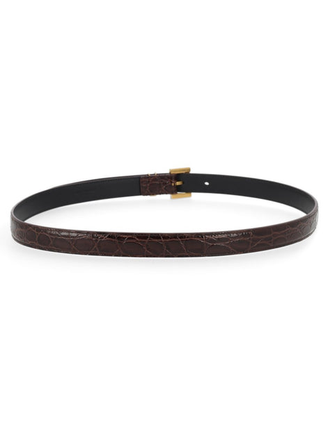 Saint Laurent Cintura Cassandre Sottile