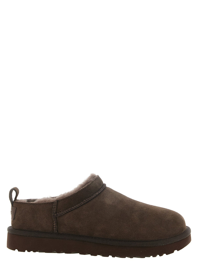 'Classic Micro' dark brown ankle boots