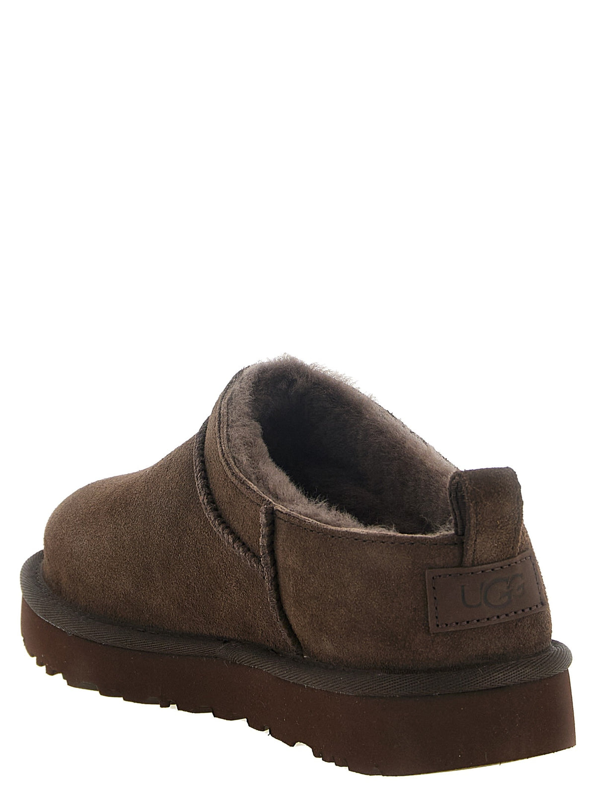 Ugg 'Classic Micro' dark brown ankle boots